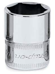 TMM11 — 1/4" Drive 6-Point Metric 11 mm Flank Drive® Shallow Socket