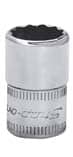 TMMD10 — 1/4" Drive 12-Point Metric 10 mm Flank Drive® Shallow Socket