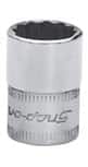 TMMD11 — 1/4" Drive 12-Point Metric 11 mm Flank Drive® Shallow Socket