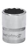 TMMD13 — 1/4" Drive 12-Point Metric 13 mm Flank Drive® Shallow Socket