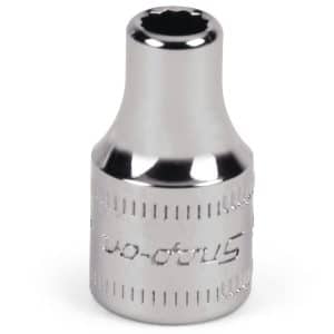 TMMD4.5 — 1/4" Drive 12-Point Metric 4.5 mm Flank Drive® Shallow Socket