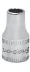 TMMD5.5 — 1/4" Drive 12-Point Metric 5.5 mm Flank Drive® Shallow Socket