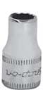 TMMD6 — 1/4" Drive 12-Point Metric 6 mm Flank Drive® Shallow Socket