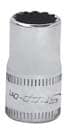TMMD8 — 1/4" Drive 12-Point Metric 8 mm Flank Drive® Shallow Socket
