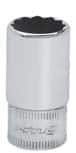 TMMDS12 — 1/4" Drive 12-Point Metric 12 mm Flank Drive® Semi-Deep Socket