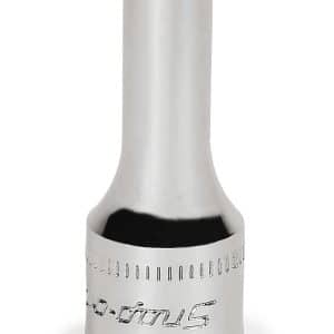 TMMS4 — 1/4" Drive 6-Point Metric 4 mm Flank Drive® Semi-Deep Socket