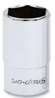 TMS20 — 1/4" Drive 6-Point SAE 5/8" Flank Drive® Semi-Deep Socket