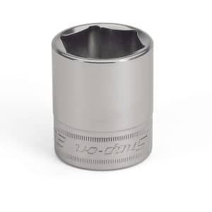 TWM28 — 1/2" Drive 6-Point Metric 28 mm Flank Drive® Shallow Socket