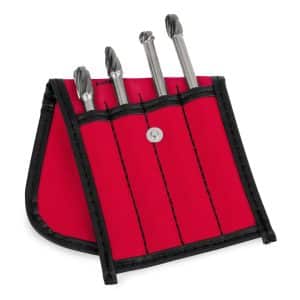 VWBL400 — 4 pc Long-Neck Carbide Burr Set