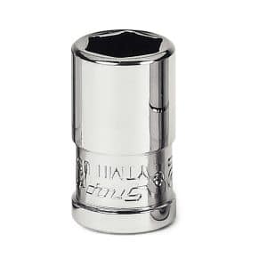 YTM11 — 1/4" Drive 6-Point SAE 11/32" Flank Drive® Xtra Shallow Socket