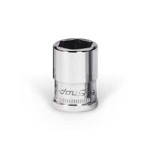 YTMM11 — 1/4" Drive 6-Point Metric 11 mm Flank Drive® Xtra Shallow Socket