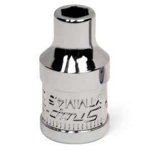 YTMM4.5 — 1/4" Drive 6-Point Metric 4.5 mm Flank Drive® Xtra Shallow Socket