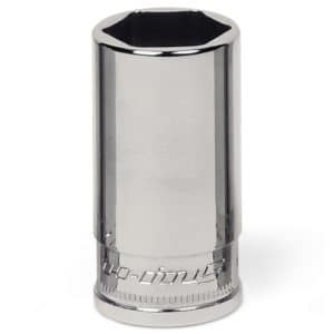YTMMS12 — 1/4" Drive 6-Point Metric 12 mm Flank Drive® Xtra Semi-Deep Socket
