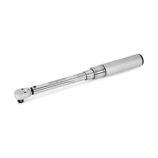 3/8" Drive SAE Adjustable Click-Type Compact Fixed Ratchet Torque Wrench (40–200 in-lb)