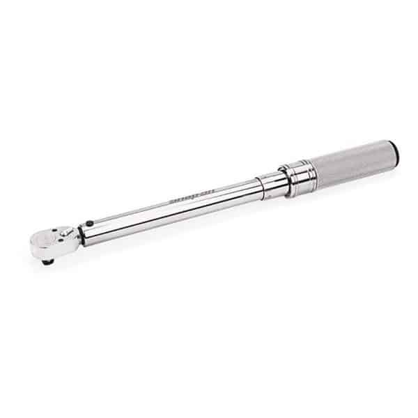 QD2RN100A 3/8" Drive Newton Meter Adjustable Click-Type Fixed Ratchet Torque Wrench (20–100 N•m)