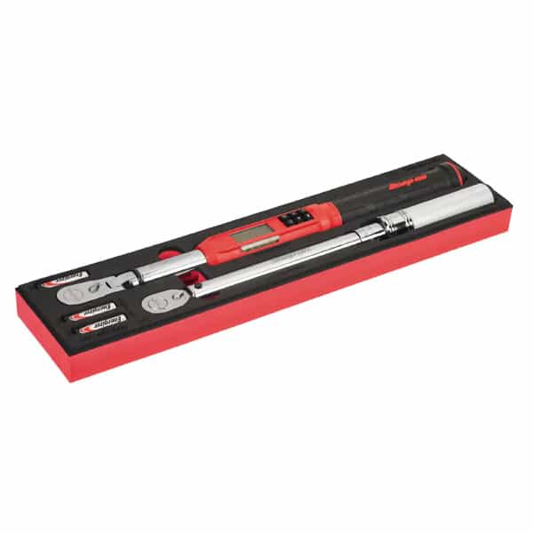 2 pc 3/8" Drive Dual 80® Technology Torque Wrench Foam Set (Red)