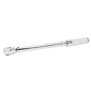 1/2" Drive SAE Adjustable Click-Type Fixed Ratchet Torque Wrench (320–1,600 in-lb) - QD3R1600A