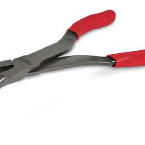 490CF — 9-1/2" 90° Bent Needle Nose Pliers (Red)