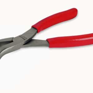 497ACF — 7" 90° Talon Grip™ Angle Jaw Needle Nose Pliers (Red)