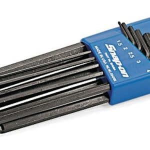 9 pc Metric L-Shaped Ball Hex Wrench Set (1.5–10 mm) – BHM9A