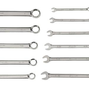 OEX711B — 11 pc 12-Point SAE Flank Drive® Combination Wrench Set (3/8–1")