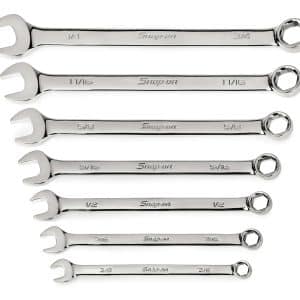 OSH707B — 7 pc 6-Point SAE Flank Drive® Combination Wrench Set (3/8–3/4")