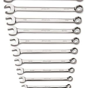 OSH711B — 11 pc 6-Point SAE Flank Drive® Combination Wrench Set (3/8–1")