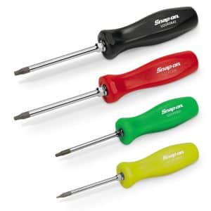 SDDR40 — 4 pc Square Drive Screwdriver Set (#0-#3)