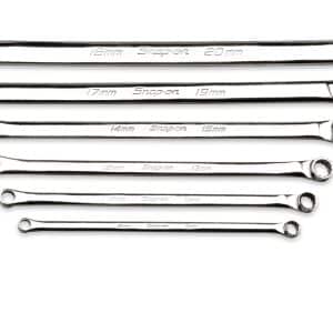 XDHM606 — 6 pc Metric 12-Point Flank Drive® High-Performance 15° Offset Box Wrench Set (8–20 mm)
